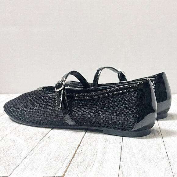 Black Mesh Flats - Picture 9 of 9